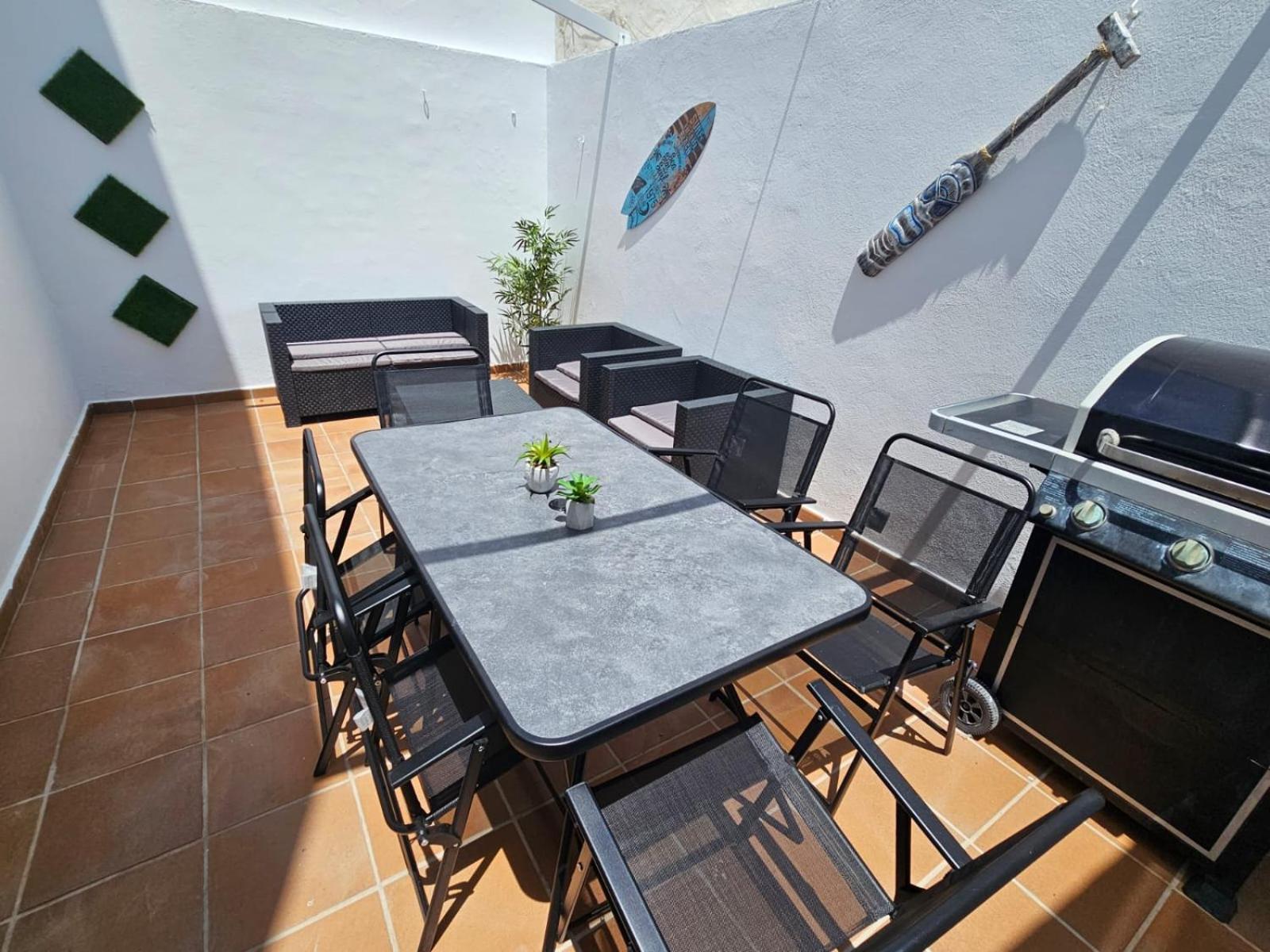 Apartamentos Terraza Chiclana Centro Ciudad Chiclana de la Frontera Esterno foto